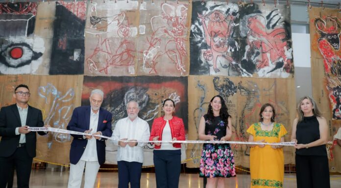 Inaugura Mónica Villarreal Espectacular Muestra Pictórica en el Metro Tampico