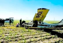 Una persona muerta y dos lesionadas dejo un presunto accidente de una avioneta