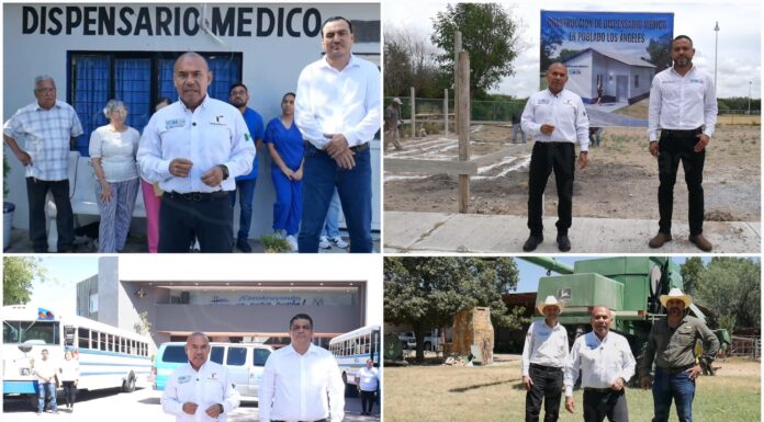 Ramiro Cortez presenta avances rumbo a su primer informe en Miguel Alemán