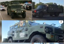 Ejército mexicano irrumpe en carreteras de Texas rumbo a maniobras en EE. UU.