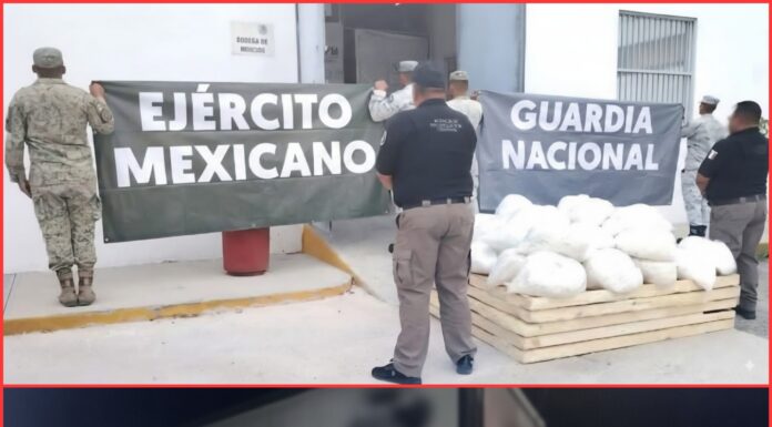 Aseguran 395 kilos de metanfetamina en Matehuala valuados en 107 millones
