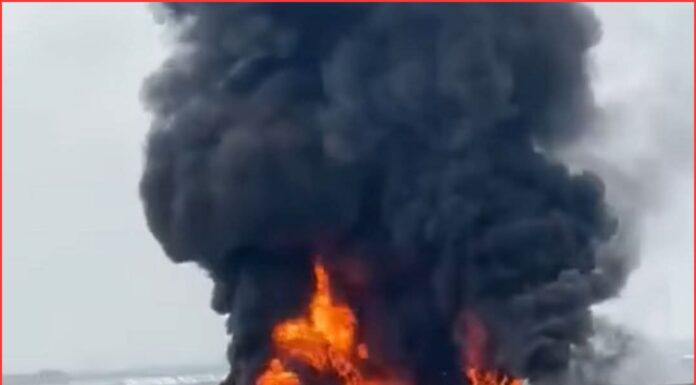 Incendio en planta Quantum (antes Iberdrola) de Altamira