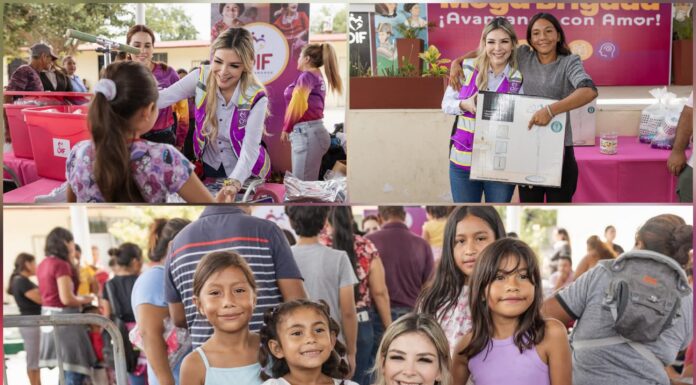 DIF Matamoros acerca beneficios con brigada Avanzando con Amor