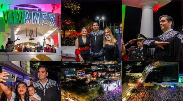 Carlos Peña Ortiz encabeza Grito de Independencia con más de 20 mil asistentes