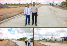 Avanza pavimentación hidráulica en colonias de Reynosa