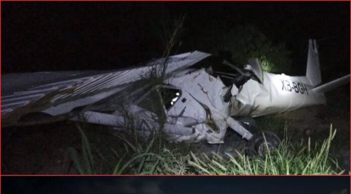 Avioneta se desploma y mueren dos personas