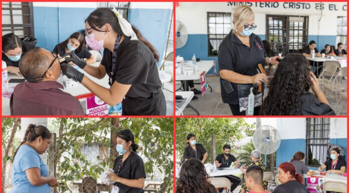 DIF Matamoros realiza brigada asistencial en Los Olivos