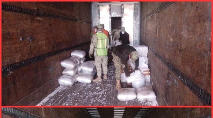 Metanfetamina: aseguran 1.2 toneladas en Baja California