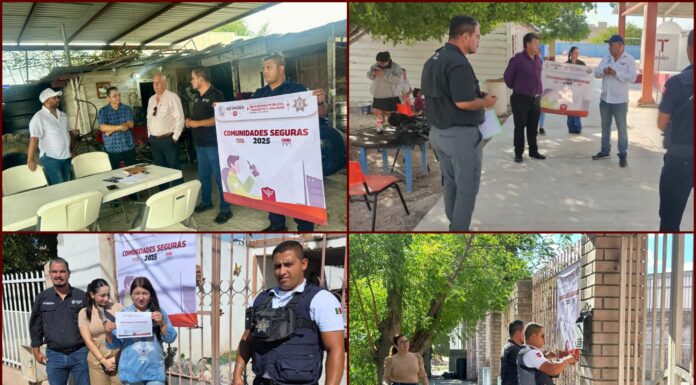 Comunidades seguras fortalecen la participación en Reynosa