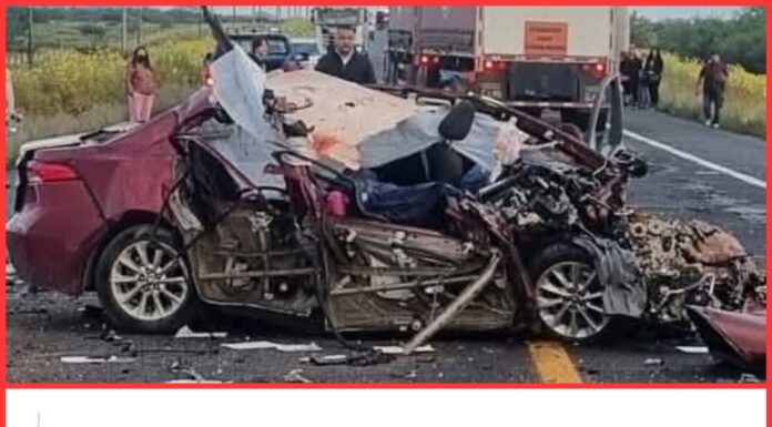 Accidente en carretera 45 deja tres muertos y tres heridos