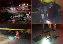 Tragedia en carretera Victoria-Matamoros: muere motociclista arrollado