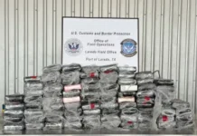 Cocaína y metanfetaminas por $2.8 MDD son incautadas en Laredo