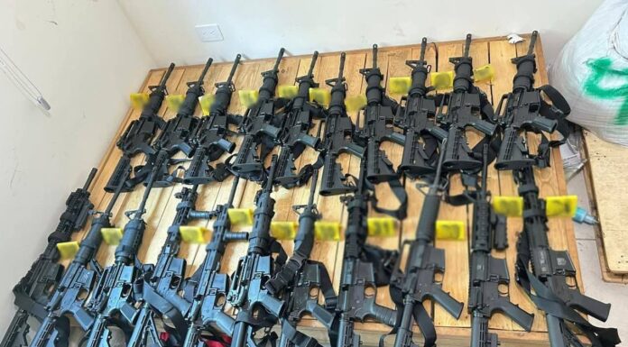 Aseguran arsenal y químicos tras cateo federal