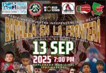 Batalla en la Frontera reúne a jóvenes boxeadores en Miguel Alemán