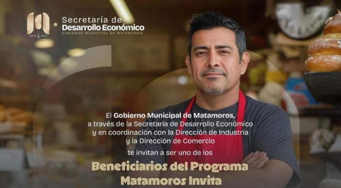 Matamoros impulsa empleos con programa “Matamoros Invita”