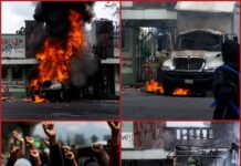 Camión impacta y explota en Campo Militar 1-A, CDMX