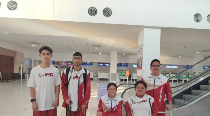 Participan Paraatletas reynosenses en el Selectivo Nacional de Tenis de Mesa