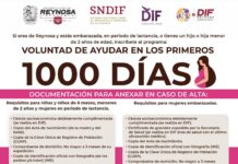 Invita DIF-Reynosa a registrarse al programa “Voluntad de Ayudar en los Primeros 1000 Días”