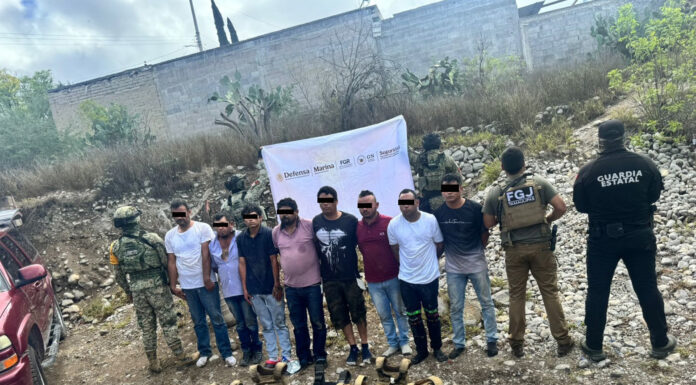 Detienen a 8 criminales en Tula durante operativo en Tamaulipas