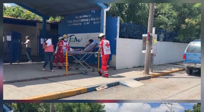 Accidente en primaria deja alumna lesionada en Ciudad Victoria