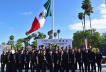 Enaltece Gobierno de Carlos Peña Ortiz valores patrios con Banda Sinfónica Municipal en evento conmemorativo
