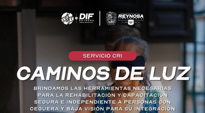 Ofrece CRI programa Caminos de Luz en apoyo a personas con problemas de baja visión