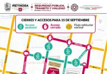 Atentos al cierre de vialidades hoy lunes 15 en la Zona Centro