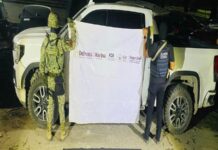 Vehículos y arsenal son asegurados en Jaumave