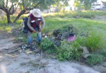 Mejora Municipio de Reynosa la plaza pública de la colonia San Pedro