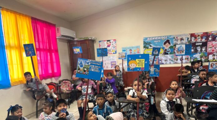 En Reynosa aprenden a cuidar el agua desde la escuela