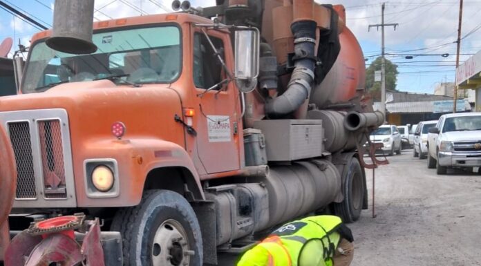 Realizó COMAPA acciones de mantenimiento a la red sanitaria en la colonia La Joya