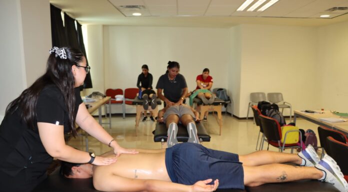 Impartió IMD curso de Fisioterapia Deportiva