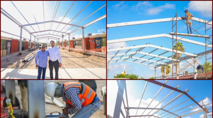 Impulsan infraestructura educativa en Rancho Grande