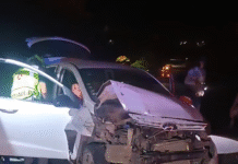 Accidente en Eje Vial deja tres lesionados en Cd. Victoria