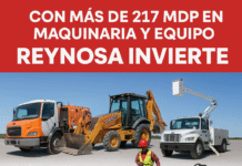 Reynosa invierte 217 MDP en maquinaria y equipo