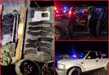 Enfrentamiento en Los Ramones deja 9 detenidos y arsenal asegurado