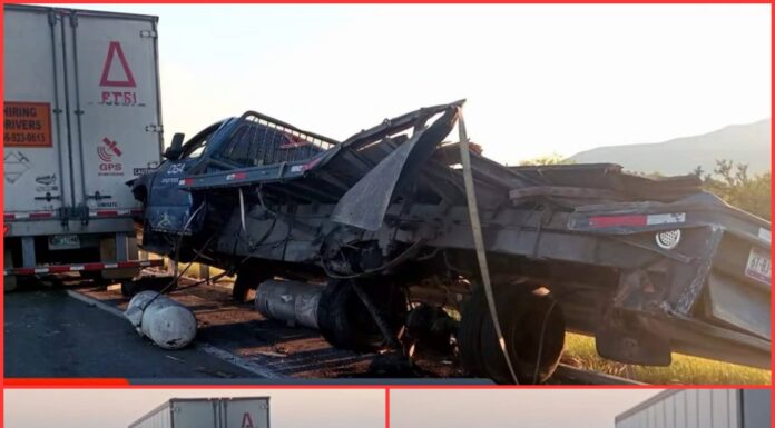 Accidente en autopista Nuevo Laredo deja un muerto; reabren circulación