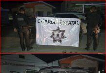 Aseguran vehículo con armas en Río Bravo