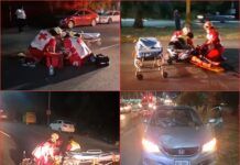 Sangriento accidente en carretera Monterrey: joven en estado crítico