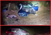 Dos muertos y tres lesionados tras accidente en el Libramiento González–Manuel