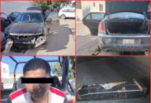 Vehículo con hombres armados provoca persecución y accidente en Ciudad Victoria