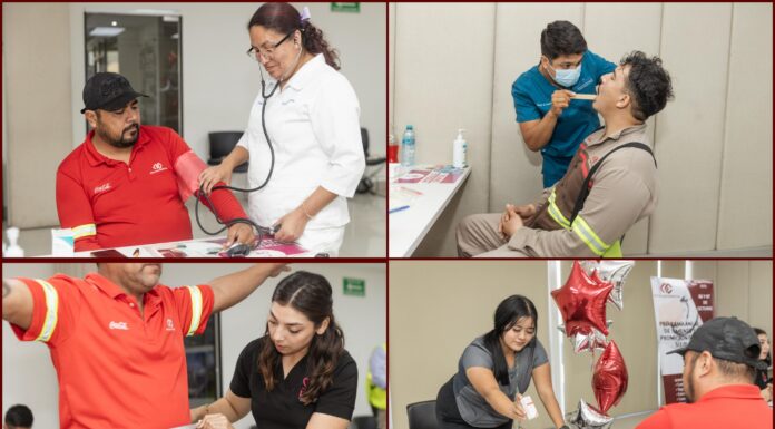 DIF Matamoros impulsa salud laboral con brigada asistencial en Arca Continental