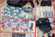 Guardia Nacional asegura armas y narcóticos en vuelo privado que aterrizó en Cancún