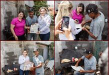 Ana Ariceaga entrega acta de nacimiento y transforma la vida de Don José