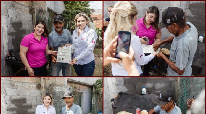 Ana Ariceaga entrega acta de nacimiento y transforma la vida de Don José