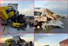 Muere conductor tras brutal choque en carretera de Sonora