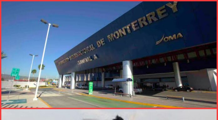 Hombre fallece a bordo de un avión en el Aeropuerto de Monterrey