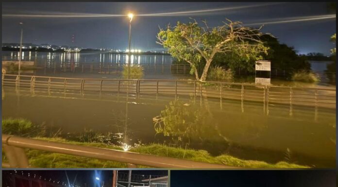 Río Pánuco amenaza con crecer y pone en alerta al sur de Tamaulipas