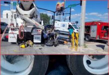 Fallece motociclista prensado tras brutal choque en el bulevar Hidalgo