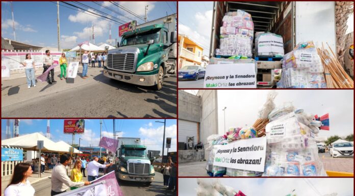 Reynosa envía ayuda a Veracruz tras severas inundaciones